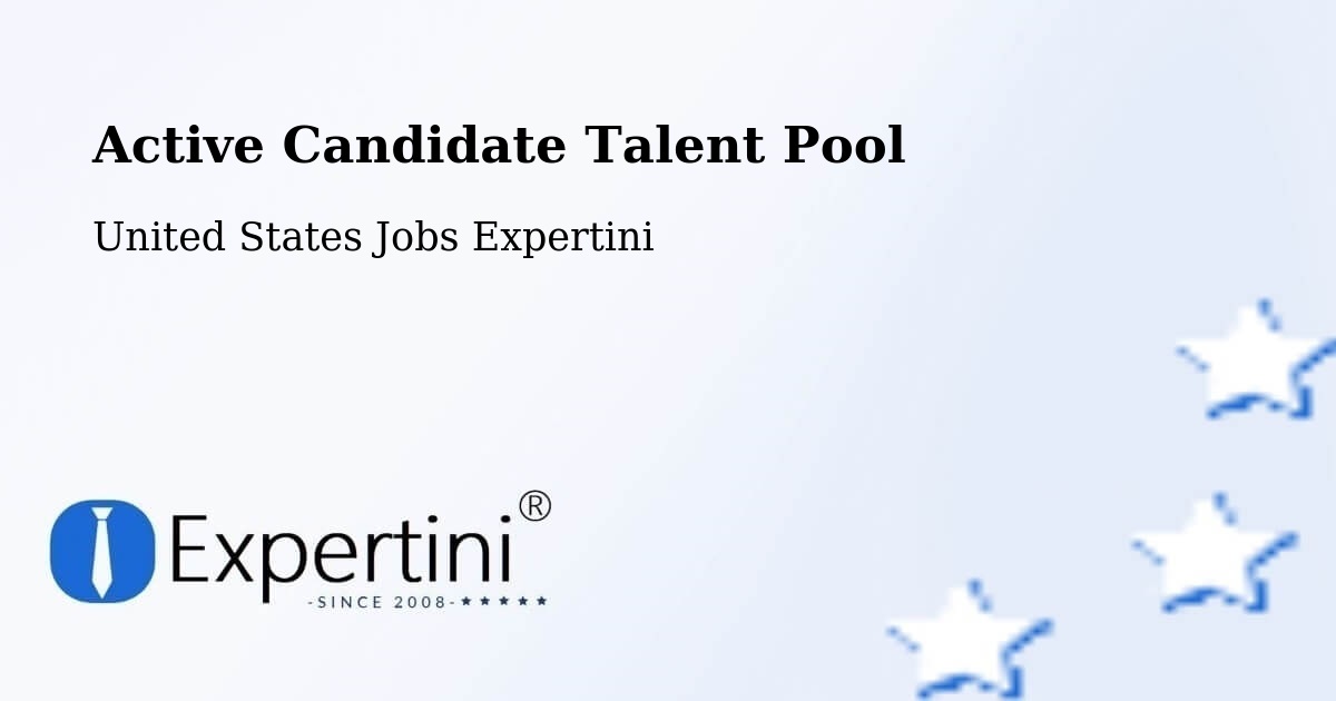 Active Candidate Talent Pool – White Cloud - United States Jobs Expertini