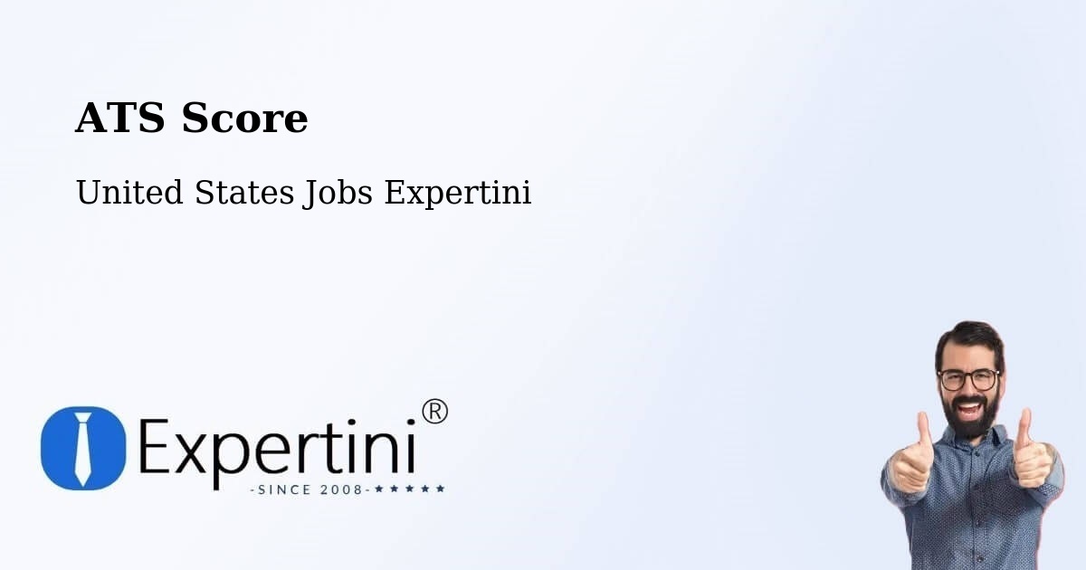 Resume ATS Score & Job Description Match Tool – White Cloud - United States Jobs Expertini